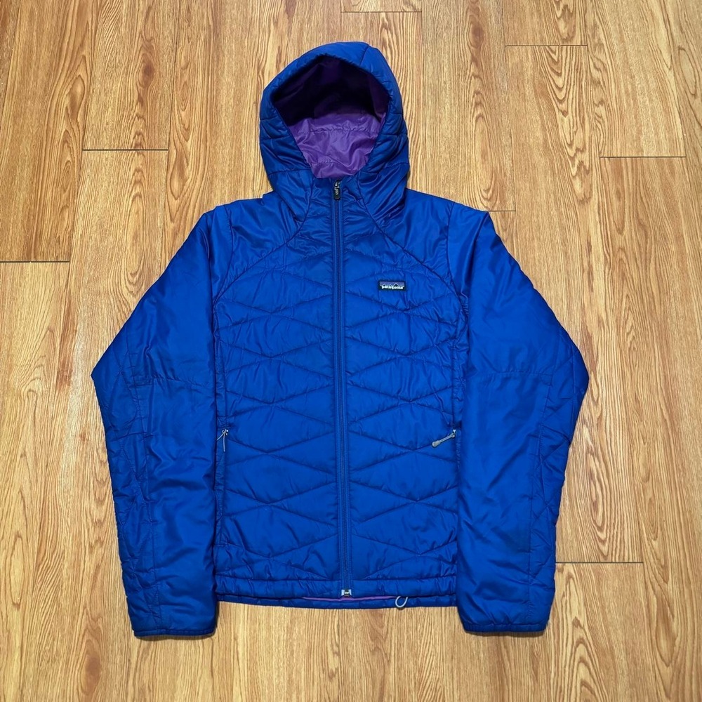 Patagonia Women's Micro Puff Jacket XL Hoody Full Zip Gorpcore Blue